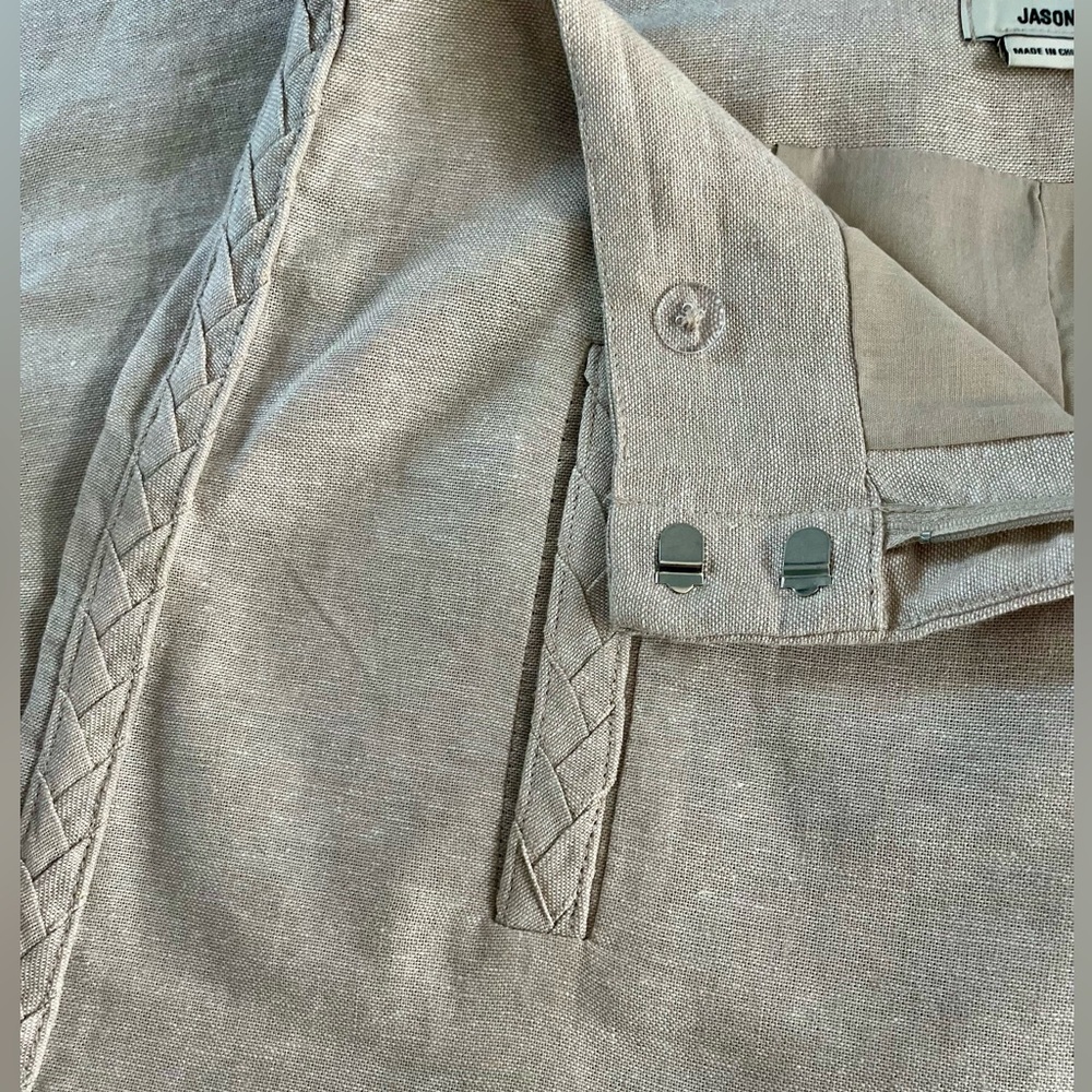 Gorgeous linen blend dress pant